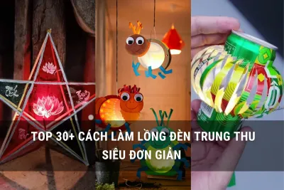 cách làm lồng đèn trung thu