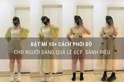 phối đồ với dáng người quả lê