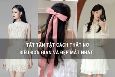 cách thắt nơ đơn giản