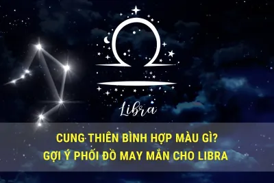 cung thiên bình hợp màu gì