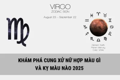cung xử nữ hợp màu gì