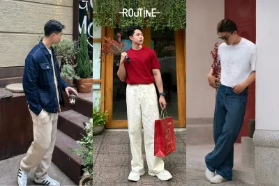 phối đồ đi chơi tết cho nam