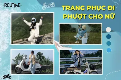 phối đồ khi đi phượt
