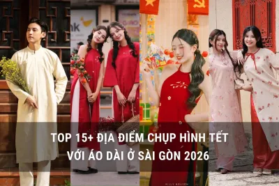địa điểm chụp hình Tết