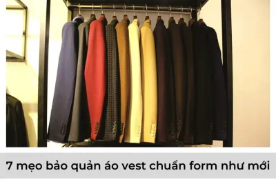 bảo quản vest nam