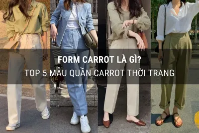 form quần carrot