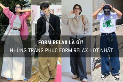 quần form relax