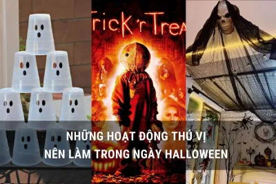hoạt động halloween