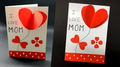 hướng dẫn làm thiệp 20/10