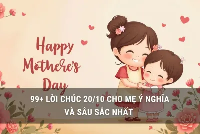 lời chúc 20/10 cho mẹ