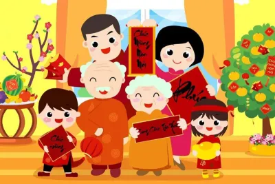 lời chúc tết cho ông bà