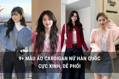 mẫu áo cardigan nữ hàn quốc