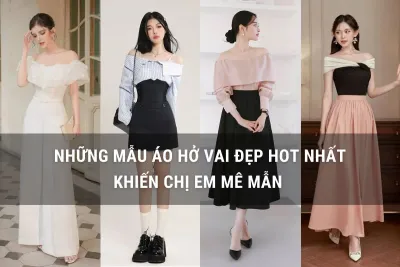mẫu áo hở vai đẹp