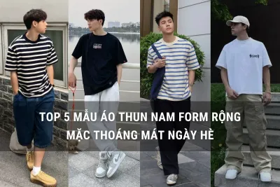 áo thun nam form rộng