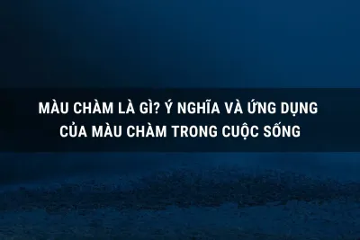 màu chàm là gì