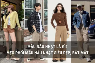 màu nâu nhạt là gì