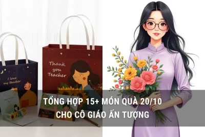 món quà 20/10 cho cô giáo
