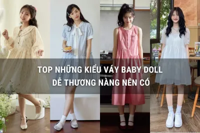 những mẫu váy babydoll đẹp