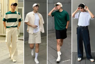 phối đồ với áo phông