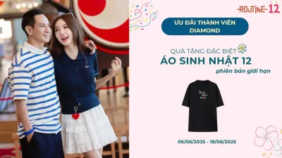 sinh nhật thành viên Routine diamond