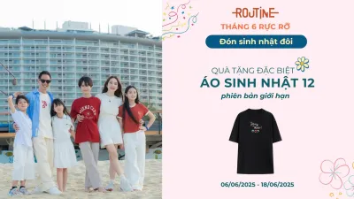 đón sinh nhật routine 12 năm