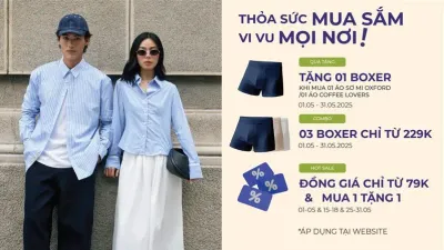 ưu đãi tháng 5 của Routine