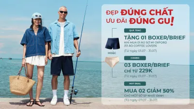 ưu đãi mua hàng tháng 7
