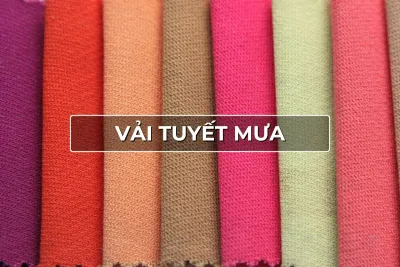 vải tuyết mưa