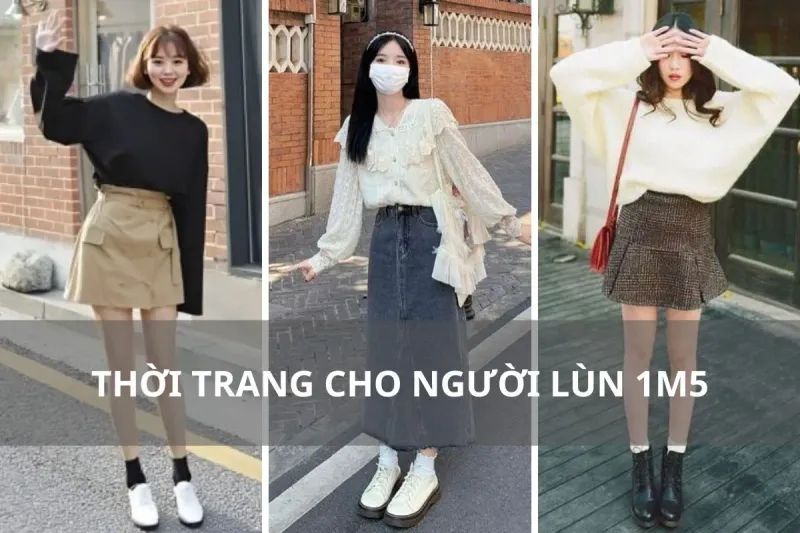 phối đồ cho người lùn 1m5
