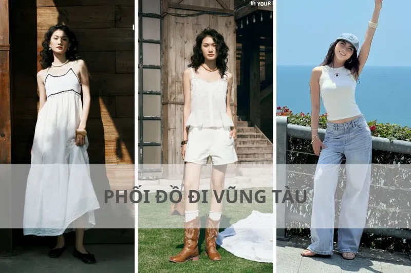 phối đồ đi vũng tàu