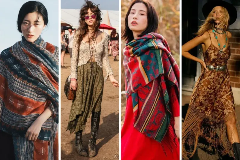 phong cách cho nàng boho