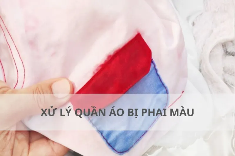 quần áo bị phai màu