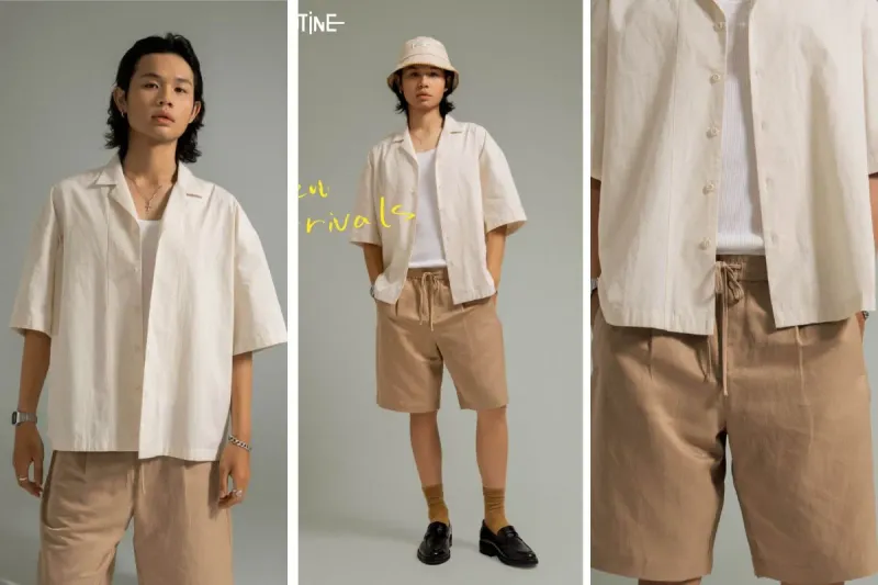 mẫu áo sơ mi cuban shirts trendy