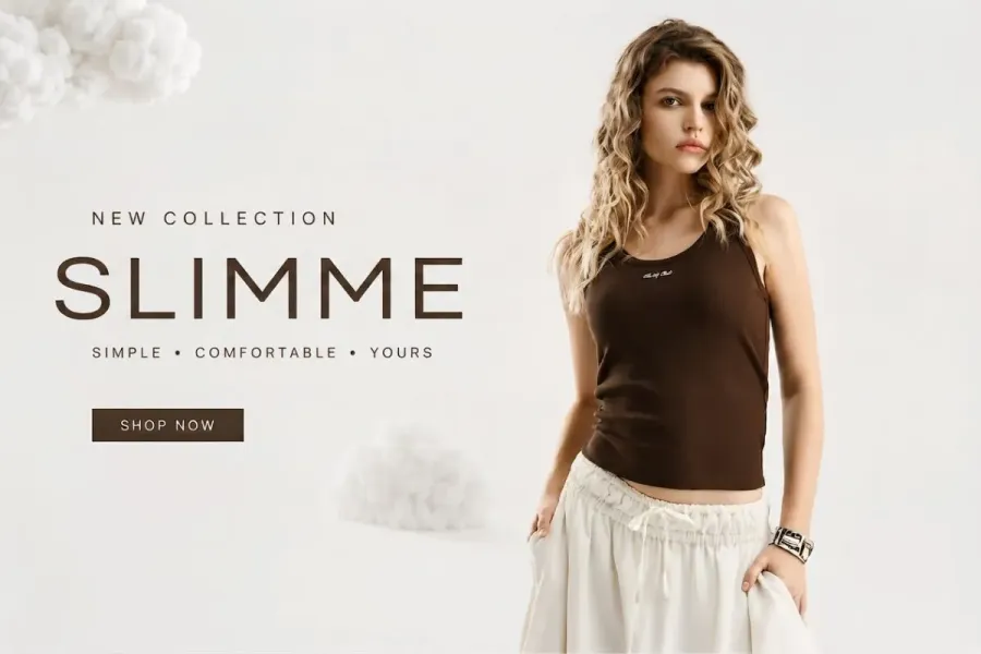 Áo Bra Slimme Nữ Hai Dây Buddy Club Có Mút