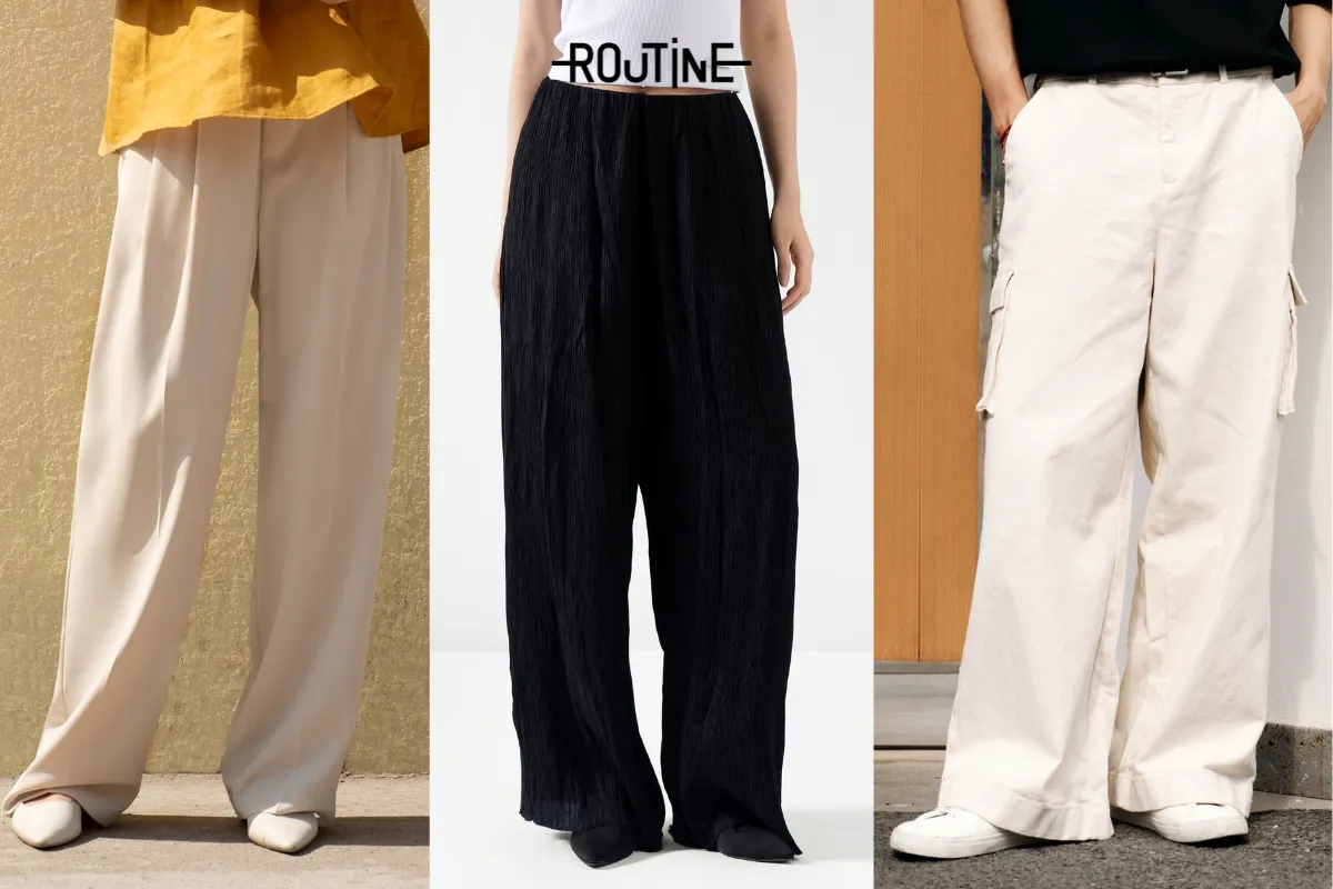form quần wide leg