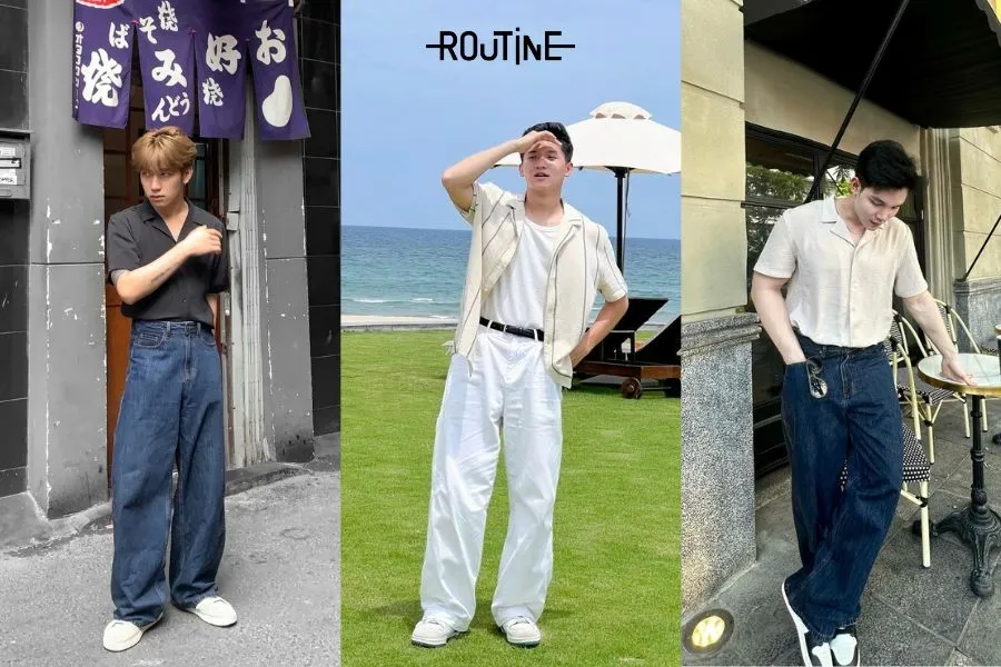 Áo sơ mi nam Hàn Quốc cổ cuban