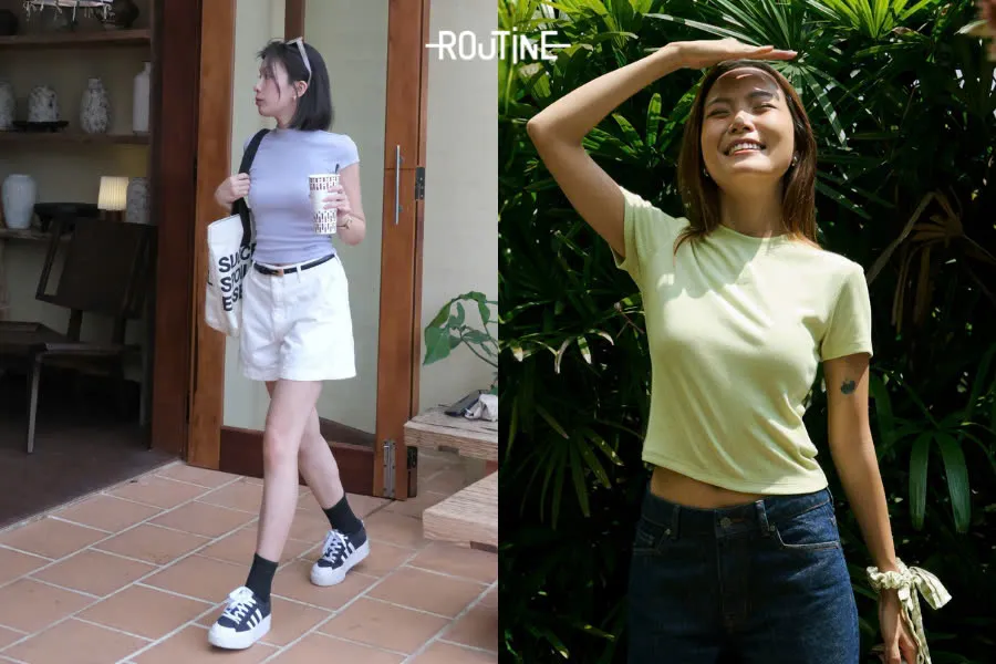 Áo kiểu nữ thun ôm body