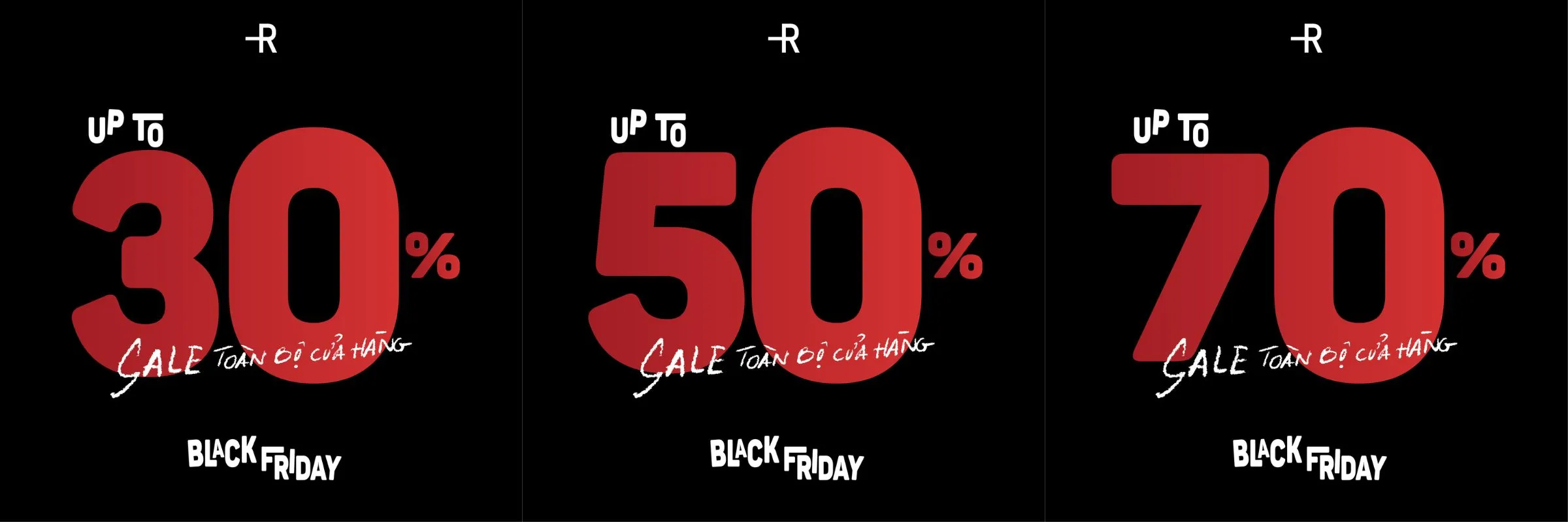 chương trình sale upto 70%