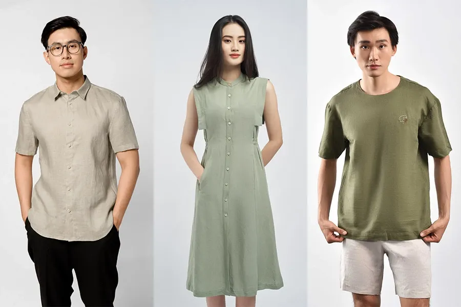 Những mẫu quần áo điển hình từ chất liệu vải linen