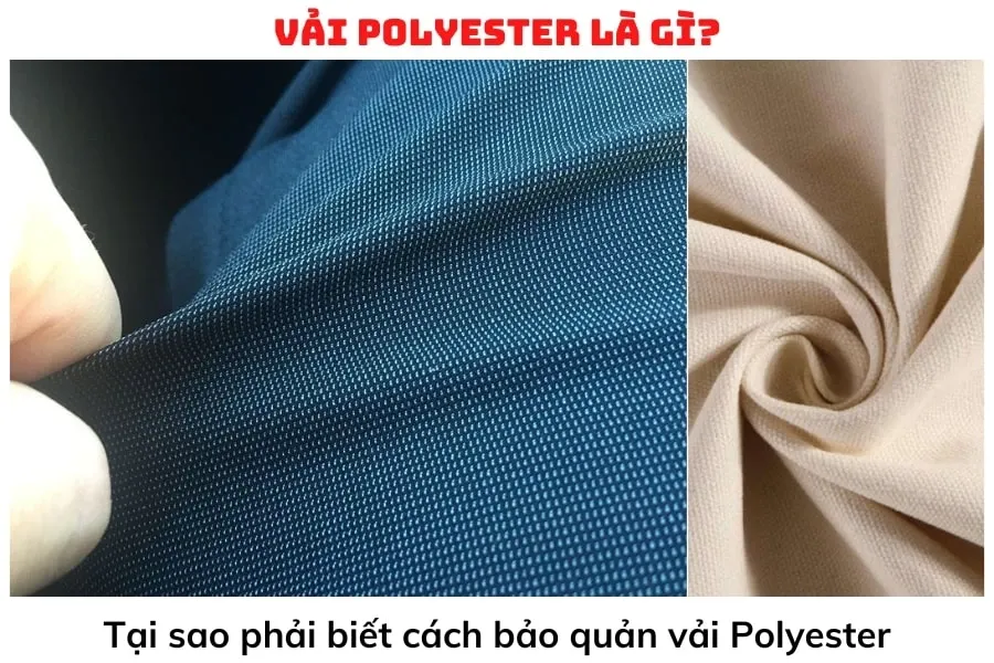Vải Polyester là gì? Tại sao phải biết cách bảo quản vải Polyester