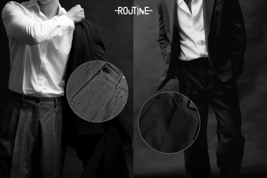 2 kiểu quần tây nam xếp ly được yêu thích nhất hiện nay