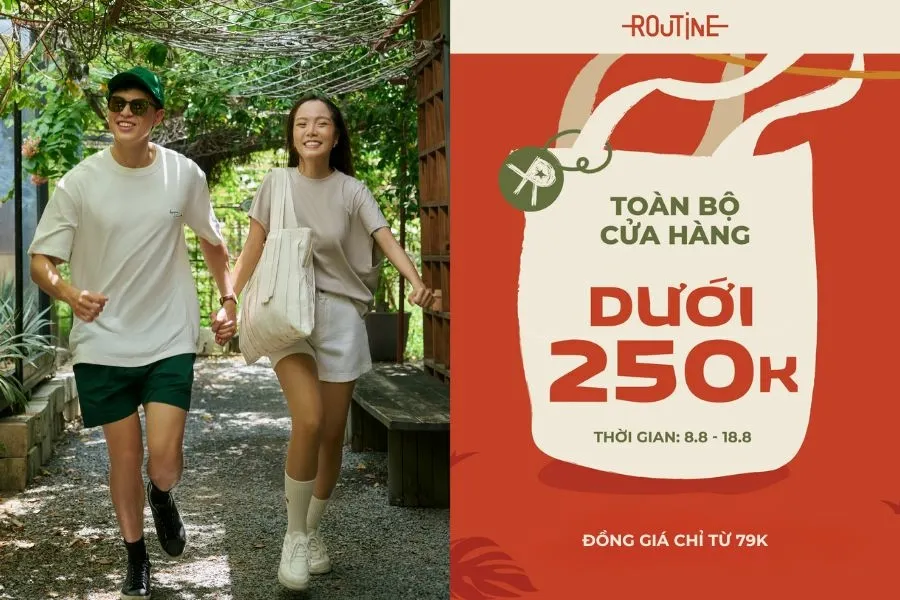 CRAZY SALE 2024 - Đồng giá toàn bộ cửa hàng dưới 250k