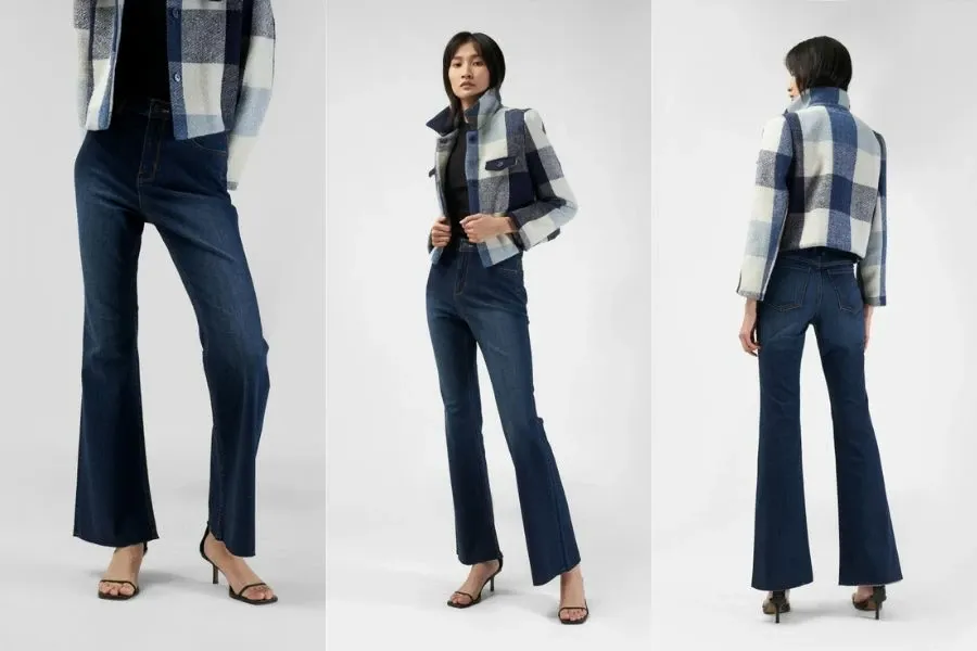 Form Flare là gì? Tips phối đồ với quần ống loe theo dáng người