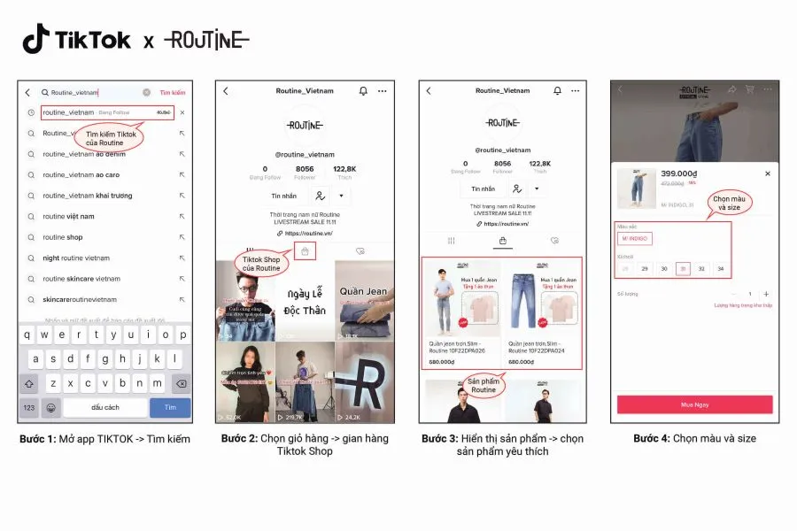 Hướng dẫn quy trình săn sale 11.11 trên tiktok