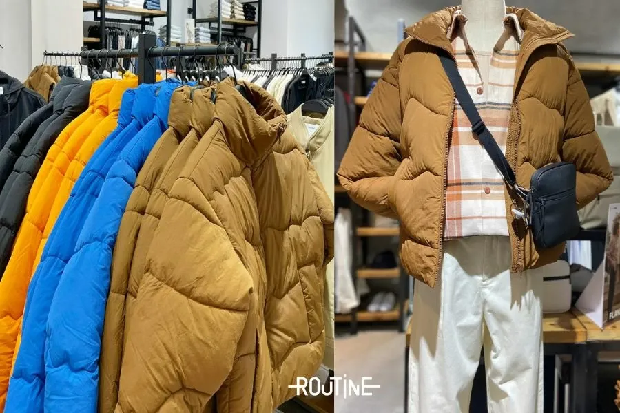 Áo khoác phao - món đồ thời trang cần thiết khi trời trở lạnh