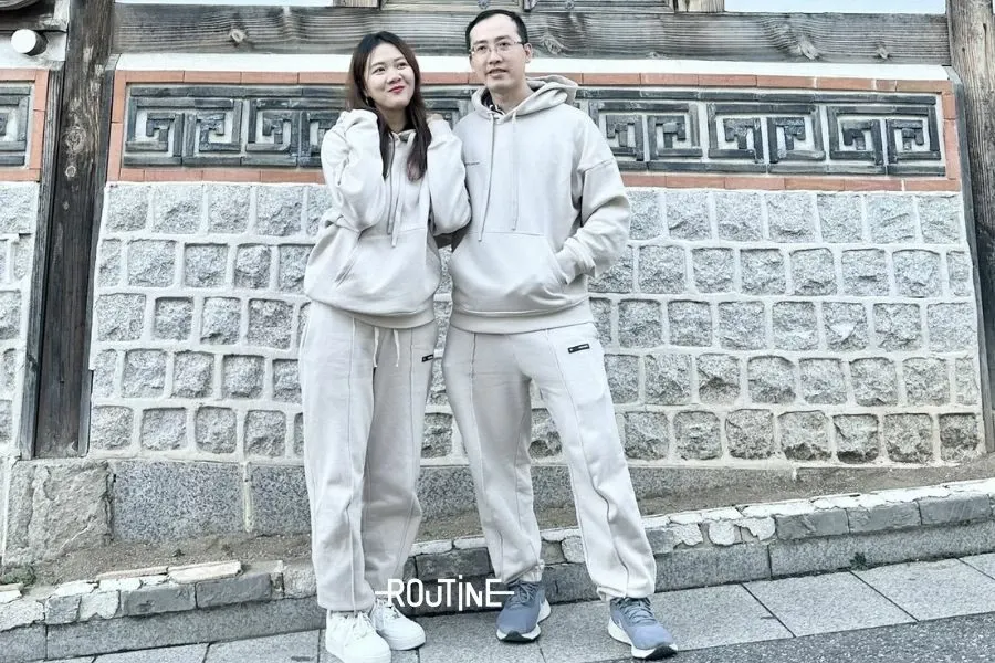 set hoodie năng động cá tính phù hợp với thời tiết lạnh khi đông về