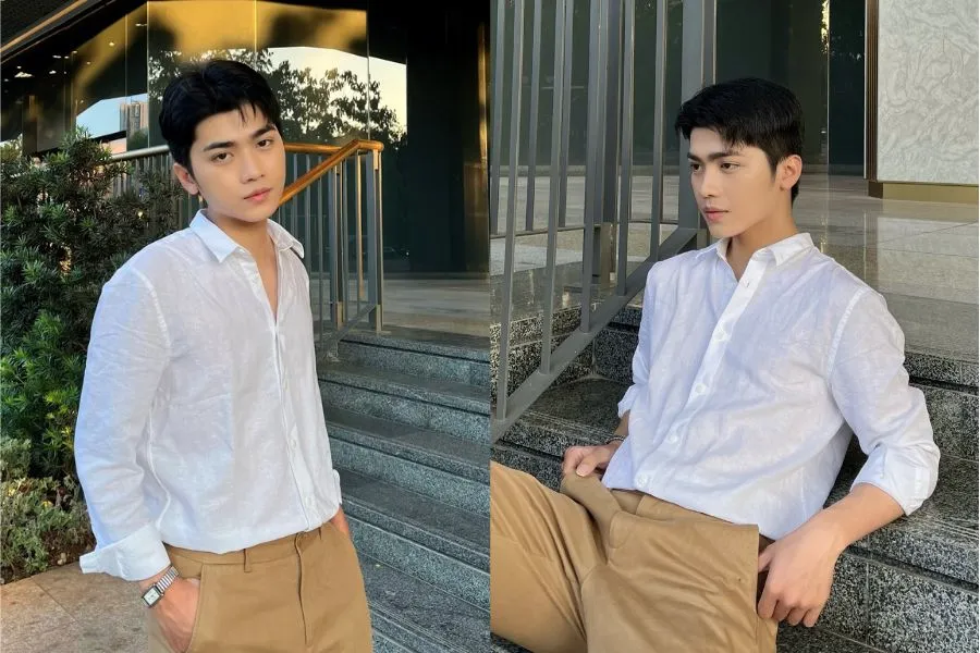 Áo sơ mi nam trắng luôn là item thần thánh giúp các chàng chinh phục mọi hoàn cảnh.