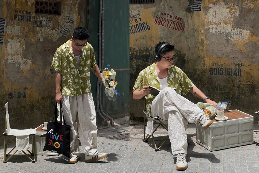 Kiểu áo sơ mi họa tiết là một kiểu áo rất được giới trẻ ưa chuộng mỗi khi hè về.