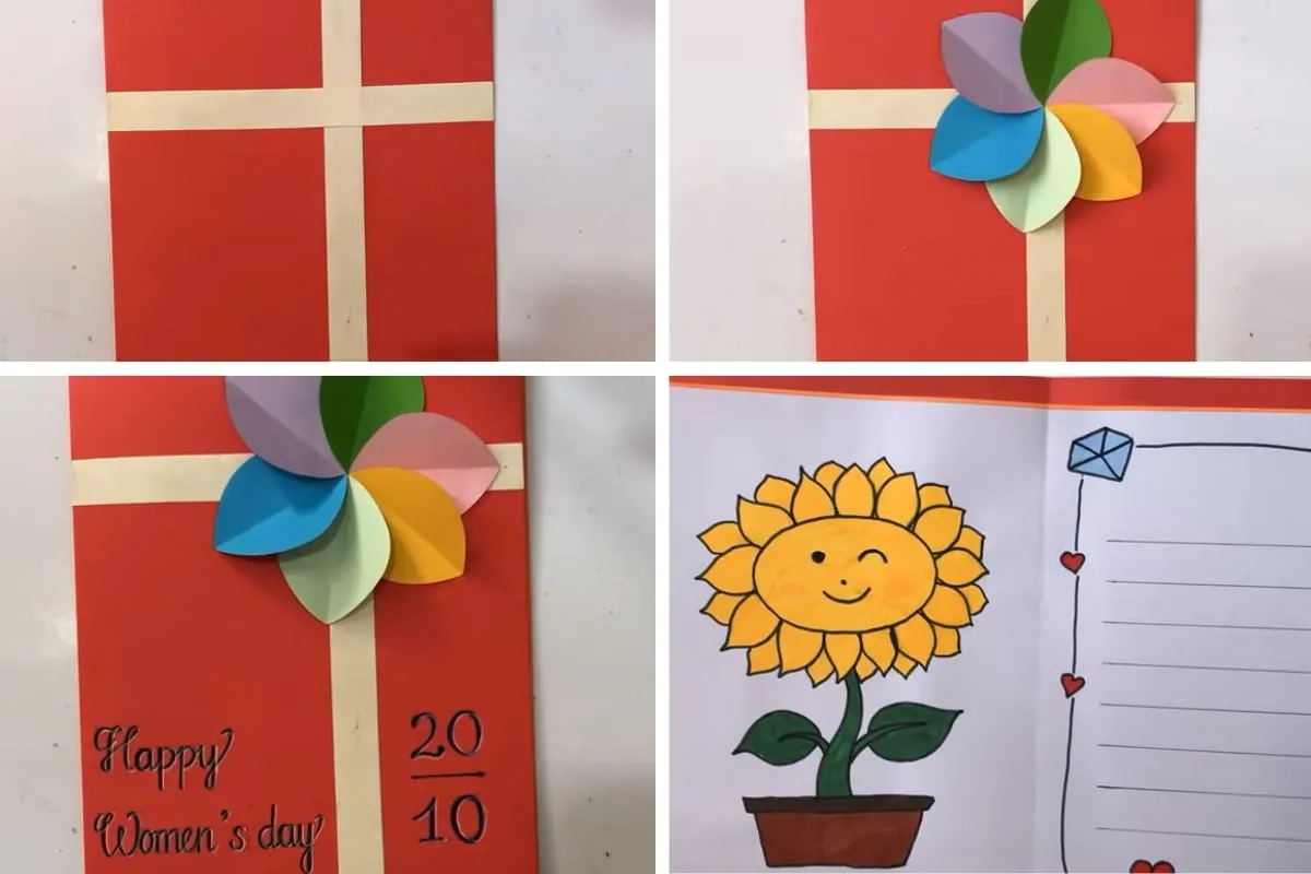 thiệp tặng cho cô giáo