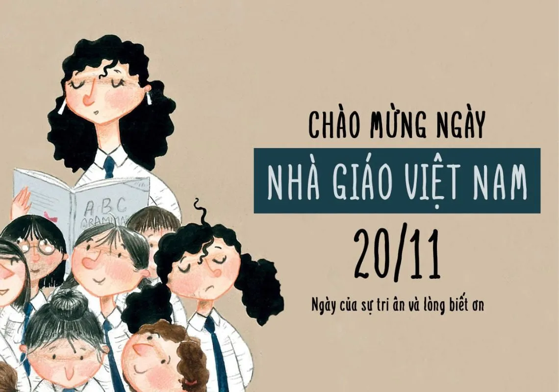 lời chúc 20 11 dành cho cô giáo